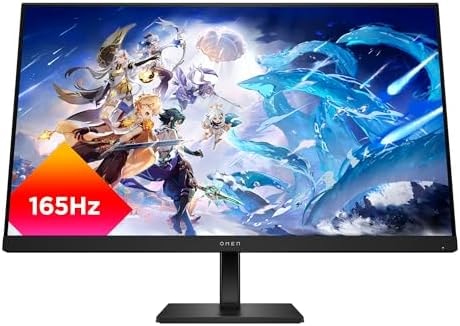 HP OMEN 32q QHD 165Hz Gaming Monitor, QHD Display (2560 x 1440), IPS Panel, 99% sRGB, 95% DCI-P3, 16:9, AMD FreeSync Premium Technology, 32q (2023)
