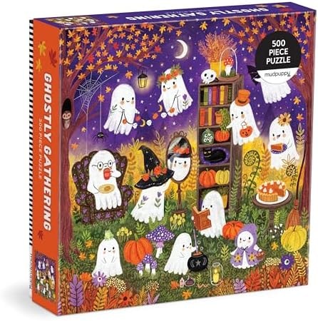 Mudpuppy - Ghostly Gathering 500 Piece Jigsaw Puzzle
