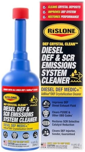 Rislone 4784 DEF Crystal Clean™ Diesel DEF & SCR Emissions System Cleaner, 11.8 oz