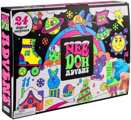 Schylling NeeDoh Squishmas Advent Calendar (Pack of 1)