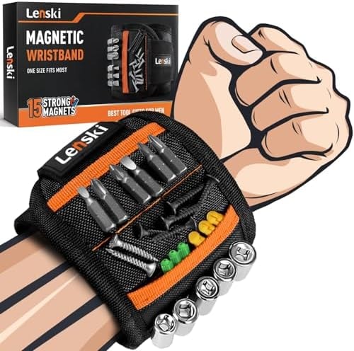 Lenski Stocking Stuffers for Men Adults, Magnetic Wristband Gifts for Men