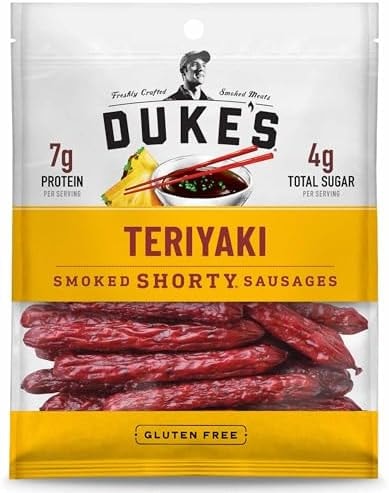 Duke's Pork Teriyaki Smoked Shorty Sausages, 5 oz.