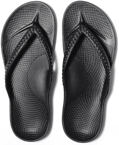 Litfun Women's Orthopedic Arch Support Flip Flops Plantar Fasciitis Sandals