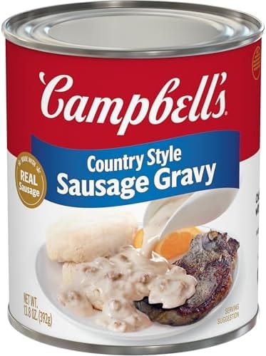Campbell’s Country Style Sausage Gravy, 13.8 oz Can