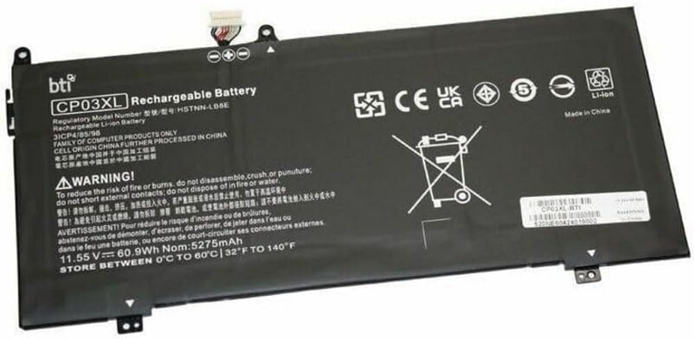 Battery Technology BAT for HP Spectre X360 13-AE 13-AE000TU
