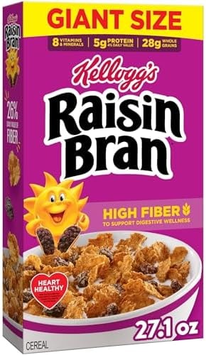 Kellogg's Raisin Bran Original Giant Size Breakfast Cereal 27.1 oz