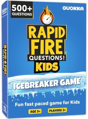 Quokka Family Conversation Cards Game - Icebreaker Game for Kids 8-12