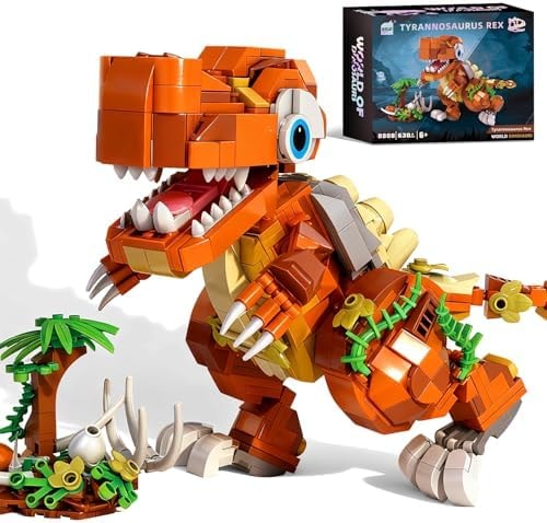 Jurassic Dinosaur Tyrannosaurus T.rex Building Sets, Age 6-12