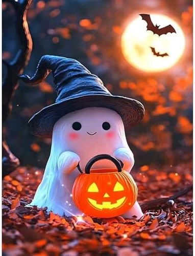 Lophomie Diamond Art Kits for Adults, 5D Halloween Diamond Painting Kits