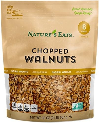 Nature's Eats Chopped Walnut, 32 Ounce