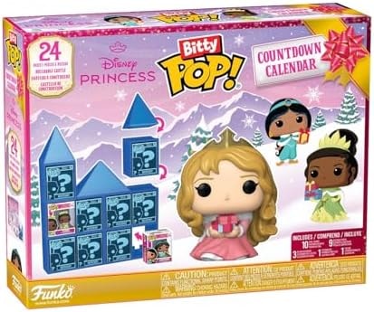 Funko Bitty POP! Advent Calendar: Disney Princess - 24 Days