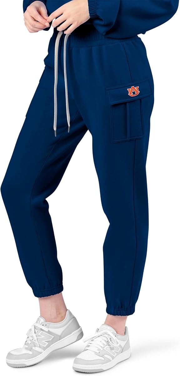 CERTO Women's Standard Cargo Fleece Jogger, Navy