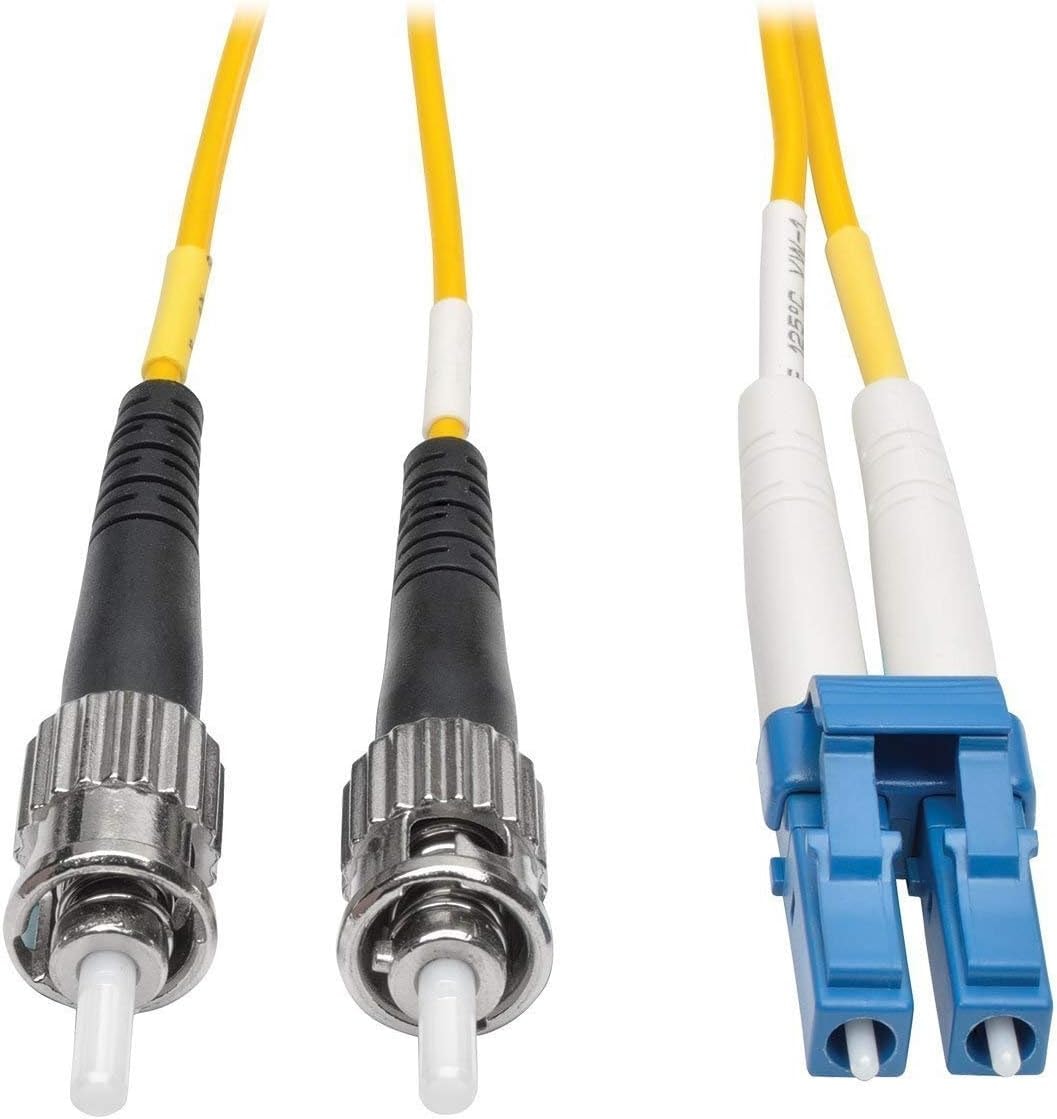 Tripp Lite Duplex Singlemode 9/125 Fiber Patch Cable (LC/ST), 10M (33-ft.)(N368-10M)