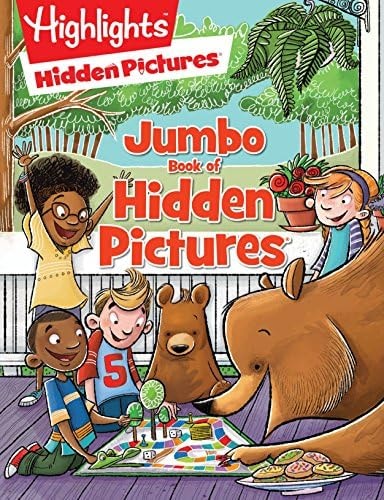 Jumbo Book of Hidden Pictures: Puzzle Activity Book for Kids Packed with More than 200 Hidden Pictures and Funny Seek and Find Challenges for Ages 6 and Up (Highlights Jumbo Books & Pads)
