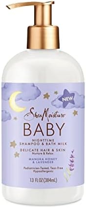 Shea Moisture Baby Shampoo & Bath Milk Manuka Honey 13oz
