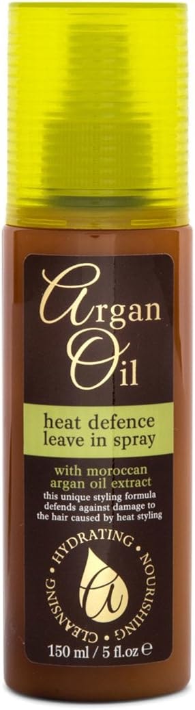Argan Oil Heat Defence Leave in Spray with Moroccan Argan Oil, 5FL OZ