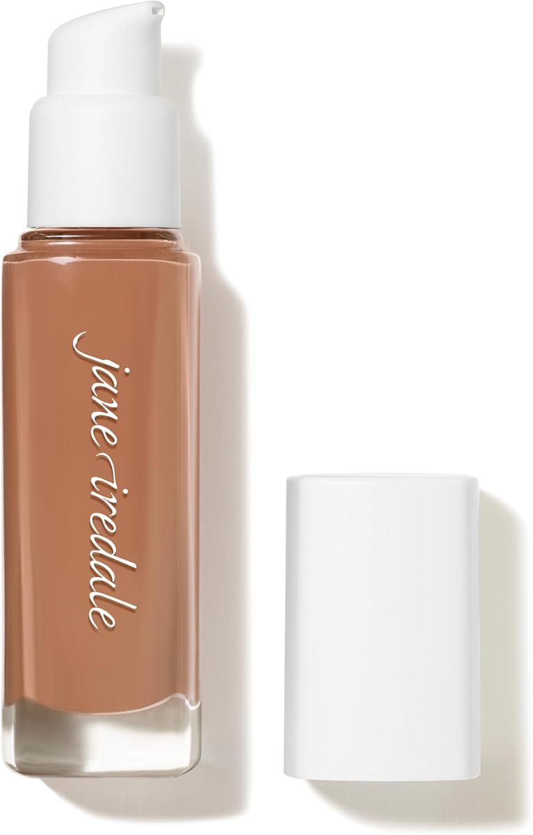 jane iredale Skintuition SPF 30 Radiance-Boosting Liquid Foundation 52 Medium Dark