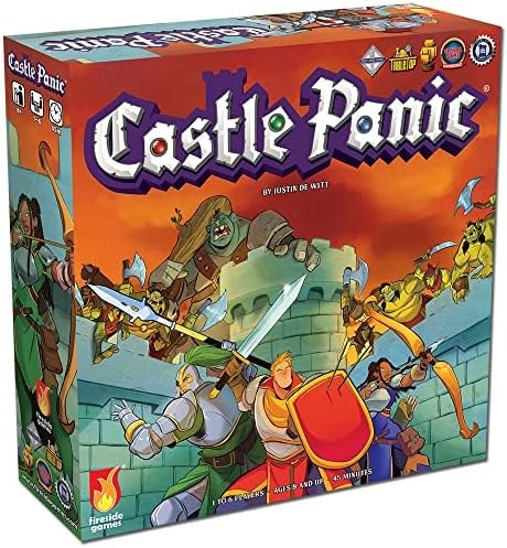 Fireside Games Castle Panic 2nd Edition Fantasy Board Game