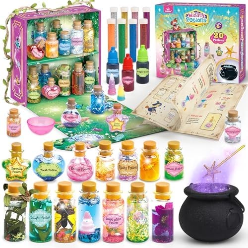 wookidel Fairy Potion Kit for Kids - Magic Kit - Craft Gifts for Girls