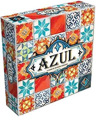 Azul Mosaic Tile-Placement Strategy Board Game, 2-4 Players, 30-45 Min