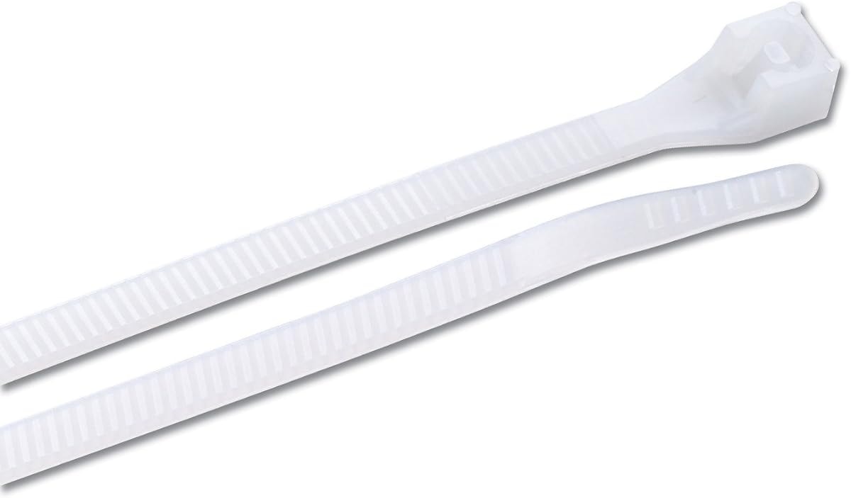 Gardner Bender 45-308 8-Inch Natural Cable Ties, 20-Pack