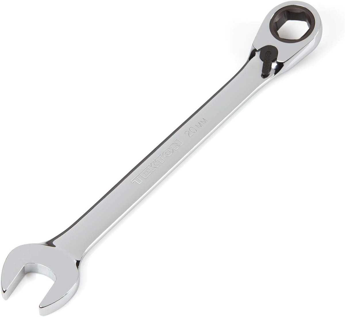 TEKTON 20 mm Reversible Ratcheting Combination Wrench | WRN56120