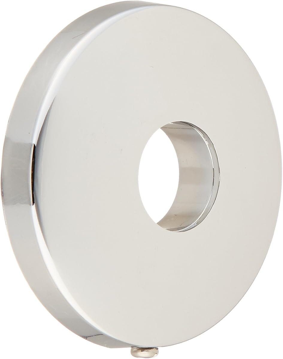 EZ-FLO 1/2 Inch IPS Bathroom Shower Arm Flange, Pack of 10, Chrome Finish ABS with Set Screw, 15049