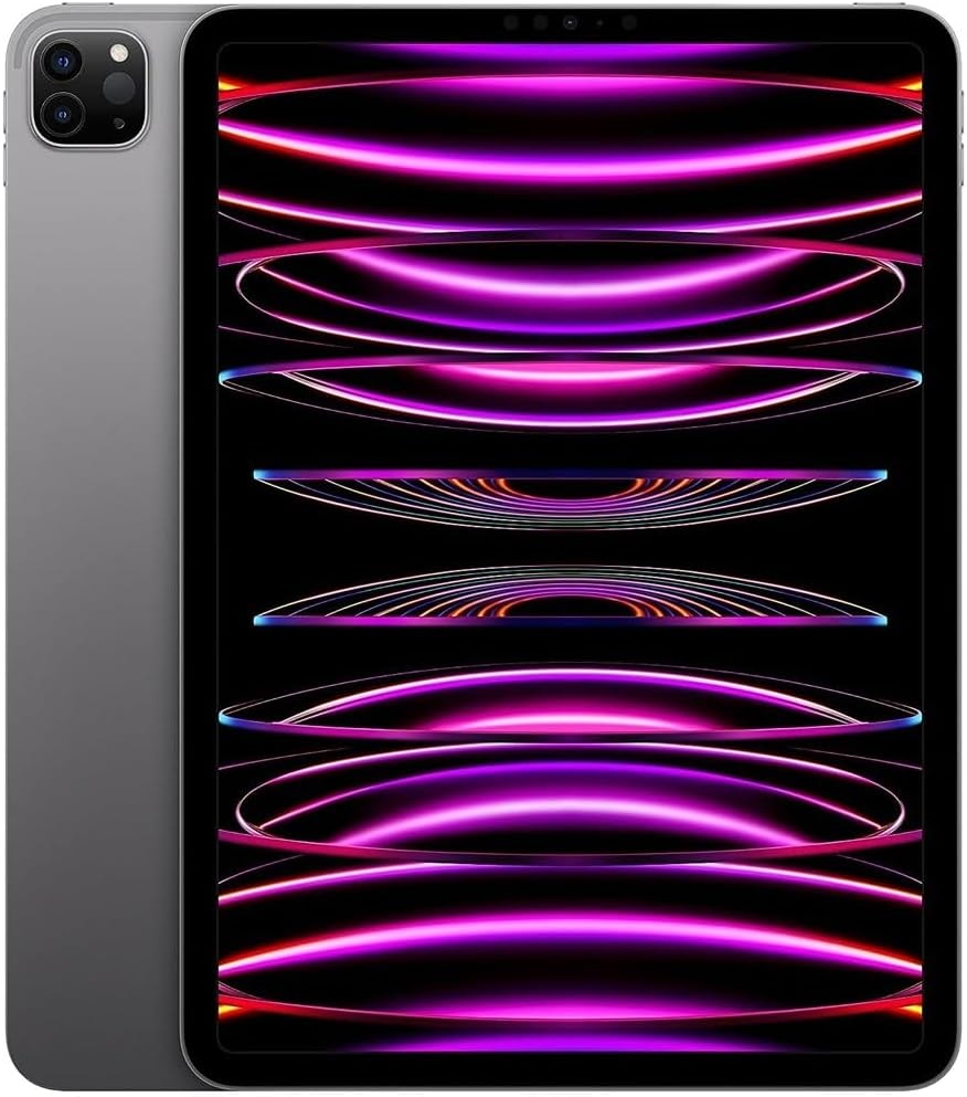 2022 Apple iPad Pro (11-inch, Wi-Fi + Cellular, 256GB) - Space Gray (Renewed)