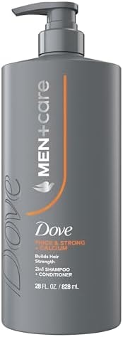 Dove Men Thick & Strong 2-in-1 Shampoo & Conditioner, Thickening 28oz