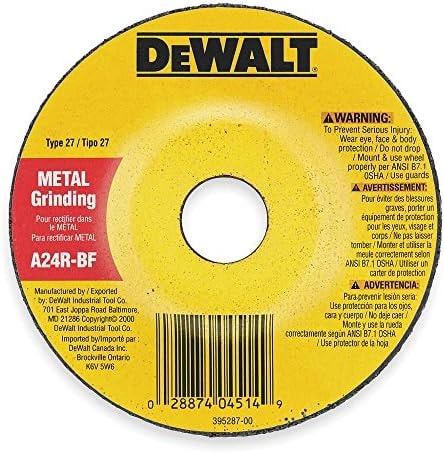DEWALT DW8831 9-Inch by 1/8-Inch by 5/8-Inch-11 XP Grinding Wheel