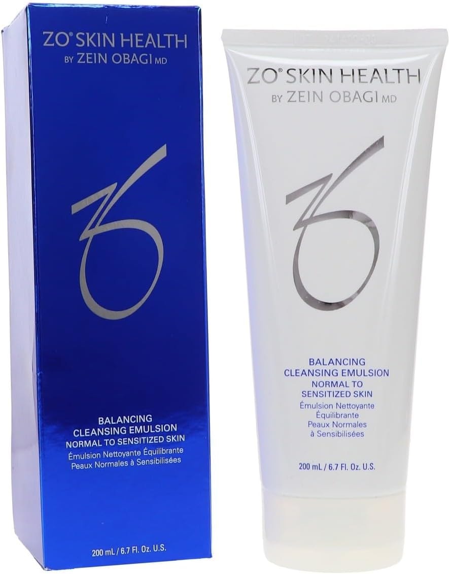 ZO SKIN HEALTH Balancing Cleansing Emulsion Normal to Sensitized Skin 200 ml | 6.7 Fl Oz