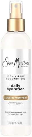 Shea Moisture 100% Virgin Coconut Oil Leave-in Treatment, 8 Ounce