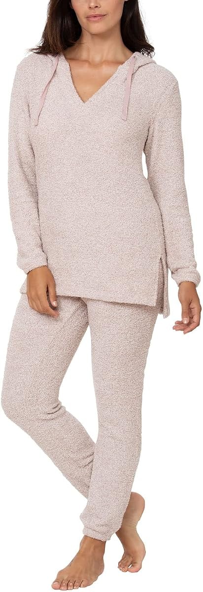 PajamaGram Petite Pajamas For Women - Petite Lounge Sets For Women, Mauve, SMP