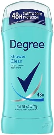 Degree Original Antiperspirant Deodorant Shower Clean 2.6 oz