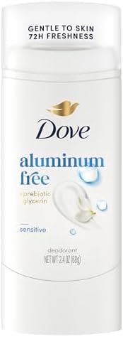 Dove Deodorant Stick Sensitive Aluminum Free 2.4 oz
