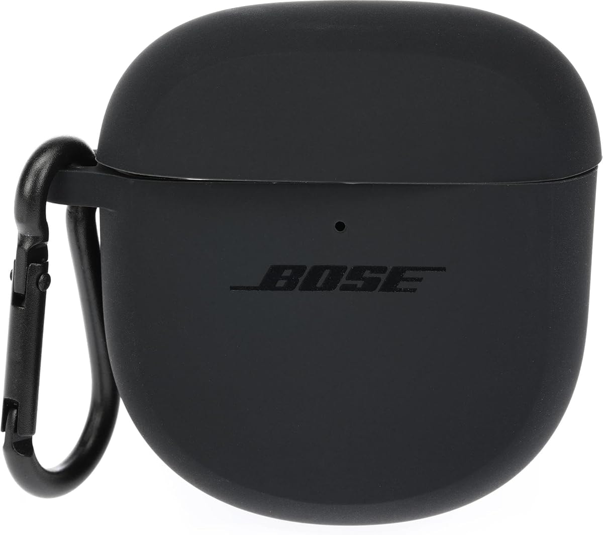 Bose Case Cover for QuietComfort Earbuds II, Protective Silicone Exterior, with Aluminum Carabiner for Convenient Carrying, Triple Black