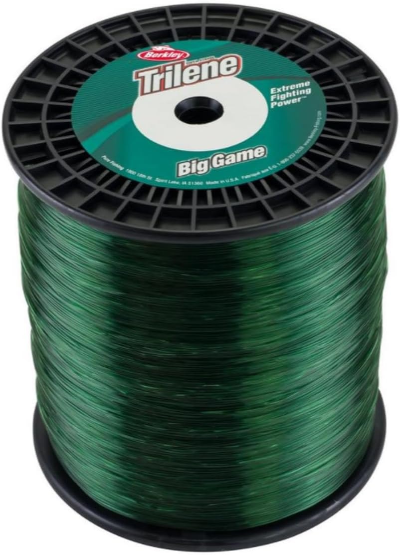 Berkley Trilene® Big Game™, Green, 20lb | 9kg, 2600yd | 2377m Monofilament Fishing Line, Suitable for Saltwater and Freshwater Environments