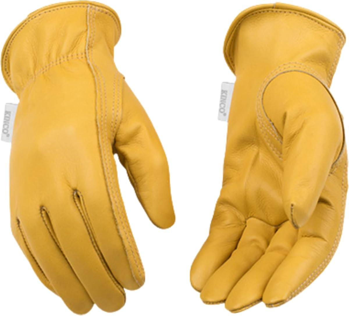 Kinco, 98W-L, Womens Work Glove, Unlined Grain Cowhide Driver, Large