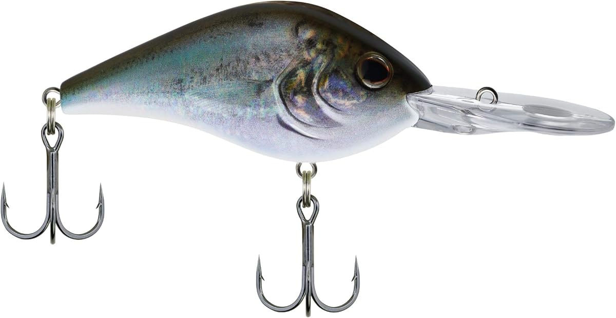 Berkley Dredger Fishing Lure, HD Blueback Herring, 1/2 oz, 2 1/4in | 6cm Crankbaits, Tight, Subtle Action Ideal for Deep Water Fish, Equipped with Sharp Fusion19 Hook