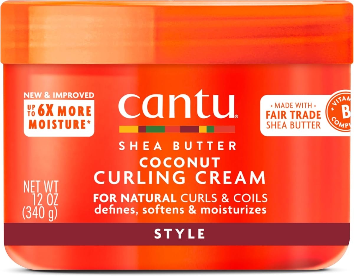 U/S/H/ Cantu S/B Coco Cur Size 12z U/S/H/ Cantu Shea Butter Coconut Curling Cream 12 Oz