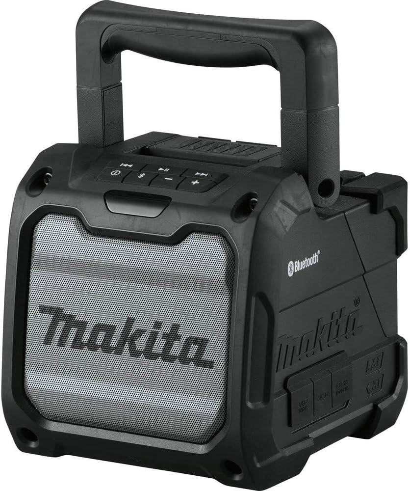 Makita XRM08B 18V LXT / 12V max CXT Lithium-Ion Cordless Bluetooth Job Site Speaker, Tool Only