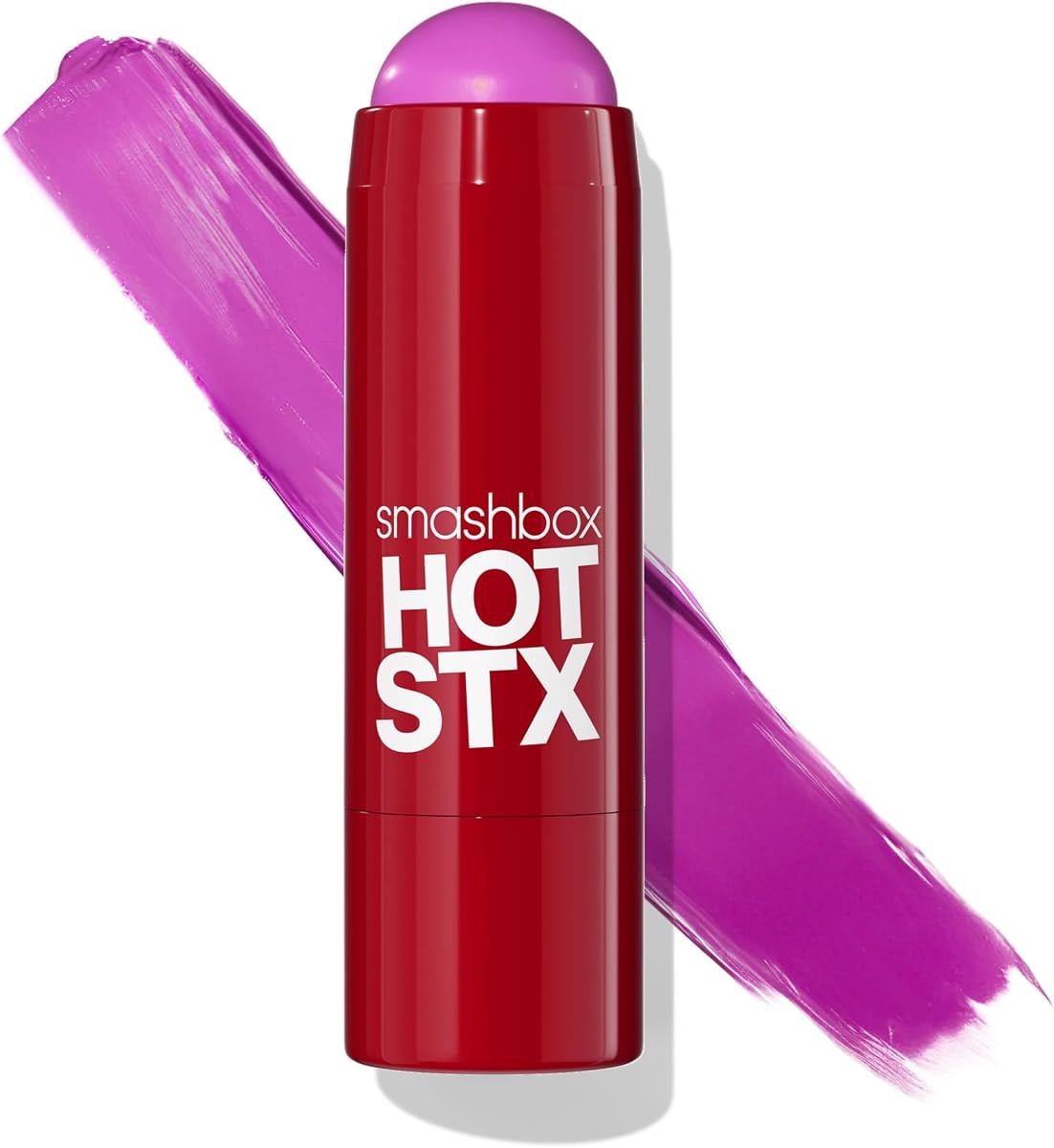 Smashbox Hot STX Blush Stick | Creamy, Blendable Blush Stick with High Pigment Color + Dew Finish, Ultra Violet, 0.17 Ounce