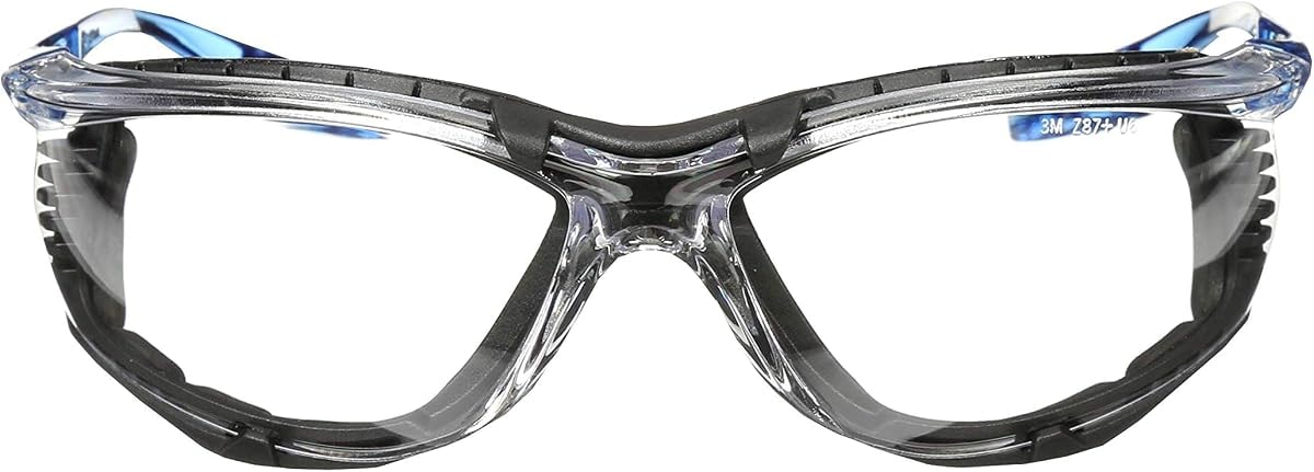 3M Virtua 11872.20 11872-00000-20 CCS Protective Eyewear with Foam Gasket, CLEAR Anti-Fog Lens, 2" Height, 2" Wide, 6" Length, Plastic & Polycarbonate, One Size (Pack of 20)