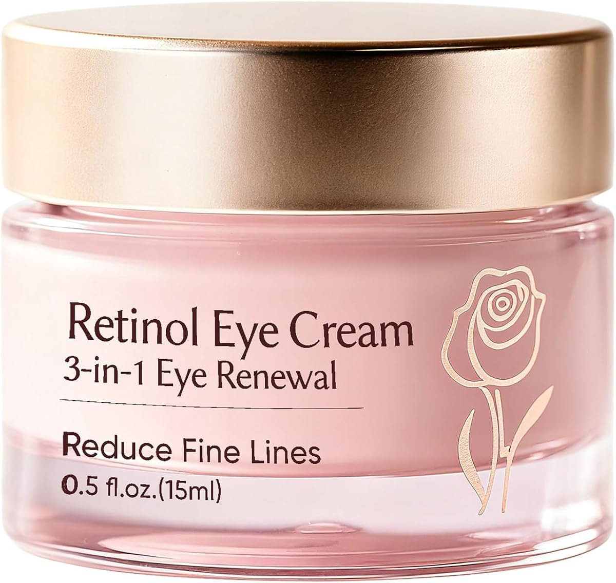 Anti Aging Retinol Eye Cream - Firming Moisturizing Calming Botanicals for Daily Eye Zone Care to Strengthen Skin Barrier & Reduce Fatigue Signs for Balanced Wellness in Routine Life Women Doctor 15ml