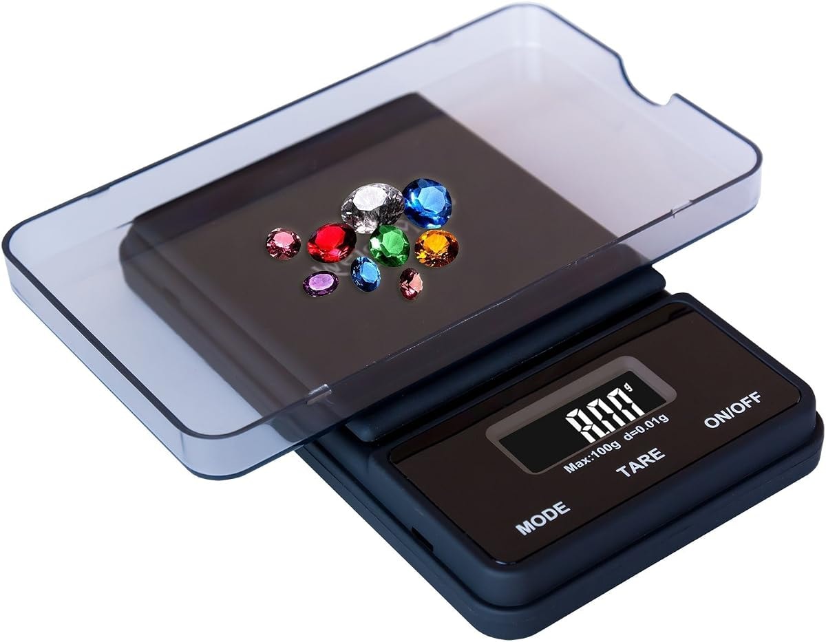 Weighmax Dream Series Digital Pocket Scale, 100 by 0.01 g, Black