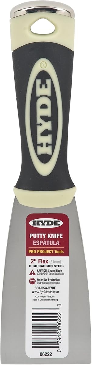 Hyde Tool 06222 2-Inch Flexible Putty Knife