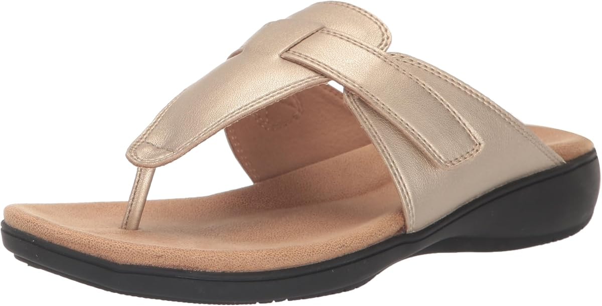 Trotters Women's Robin Sandal Gold Metallic