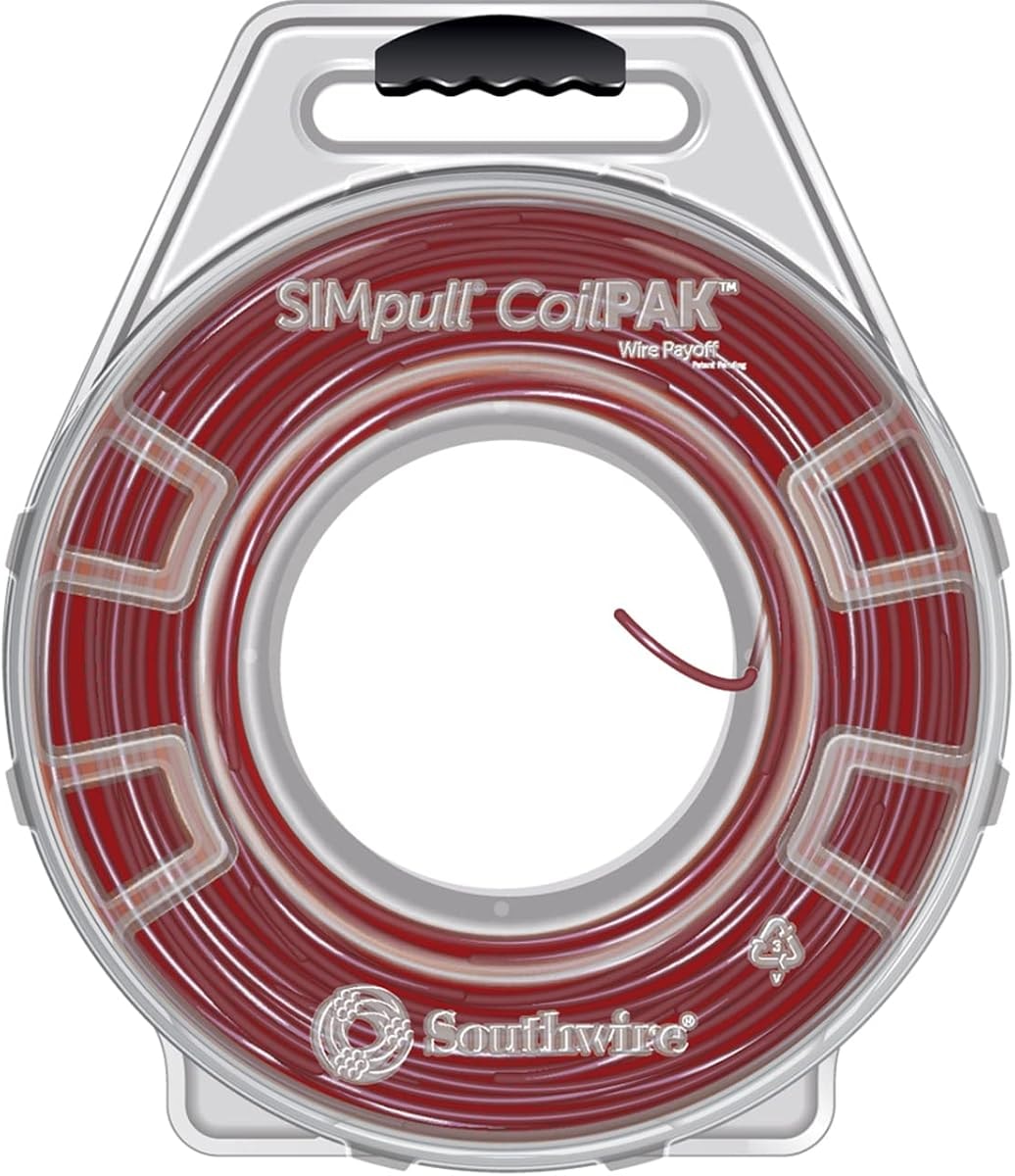 BuildingWire,12AWG,THHN,Str,Red,1000ft