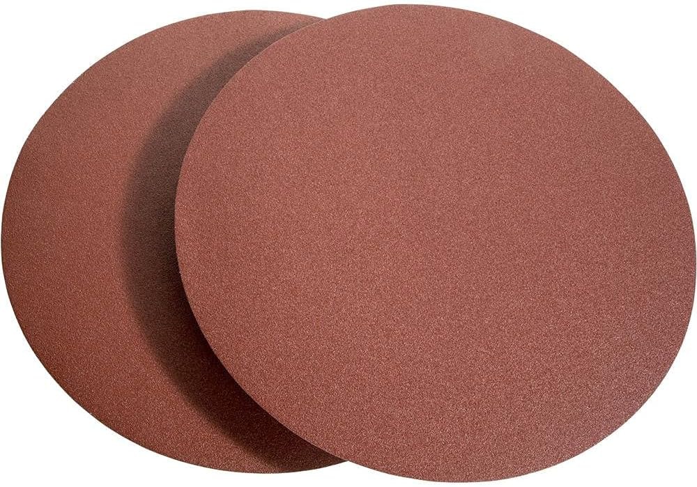 Woodstock D1342 20-Inch Diameter PSA 60 Grit Aluminum Oxide Sanding Disc, 2-Pack