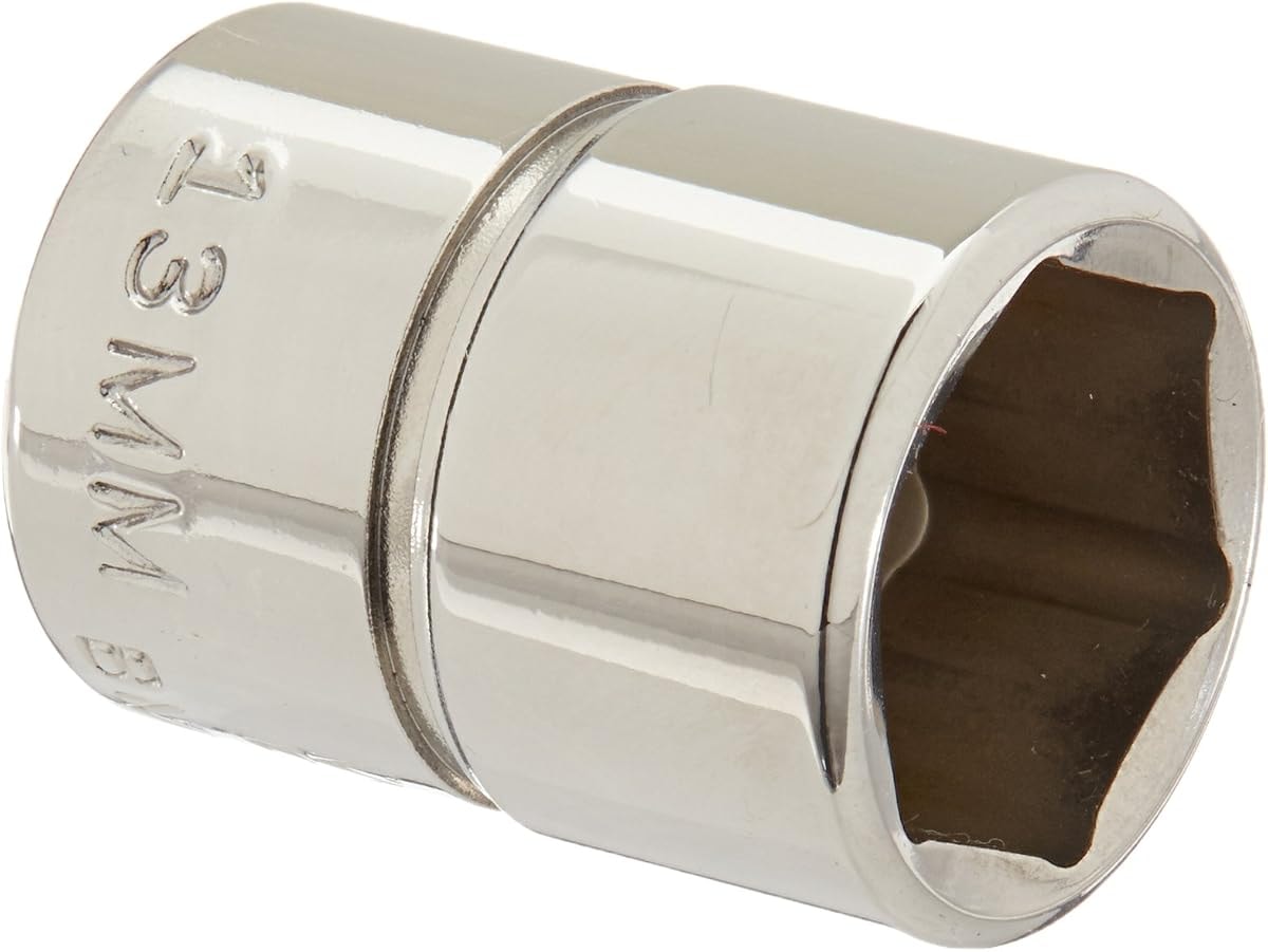 Williams BM-613 3/8 Drive Shallow Socket, 6 Point, 13mm